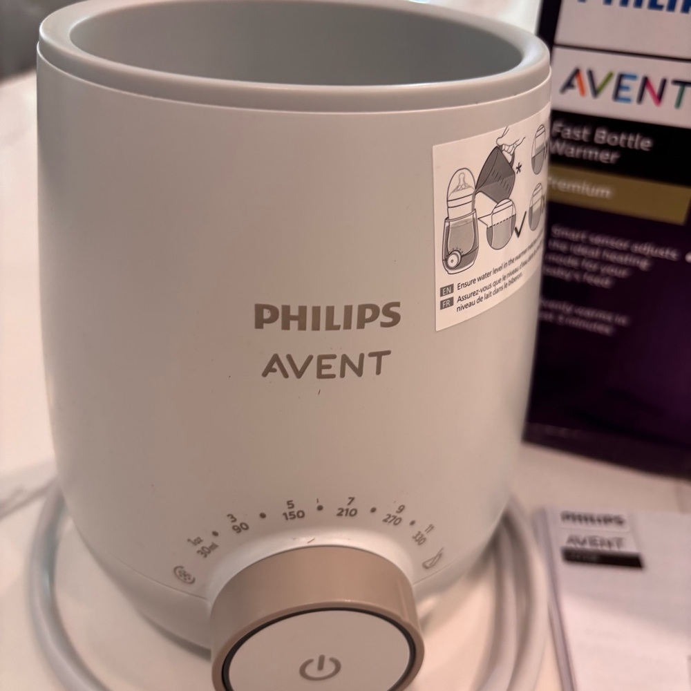 NWT Philips Avent Premium Fast Bottle Warmer-Smart Temp Controlps bottle warmer - Picture 2 of 8